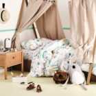 Linen House Kids Down By The River Toddler Duvet Cover Set Cotton Multi