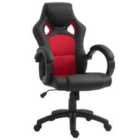 Vinsetto Racing Gaming Chair Swivel Home Office Gamer Chair With Wheels Black