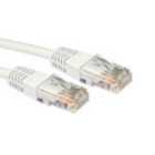Cables Direct 0.25M UTP Moulded Cat6 Patch Cable, White