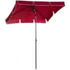 Outsunny Red Tilting Parasol 2 x 1.25m