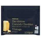 Waitrose Davidstow Cornish Vintage Mature Cheddar Cheese Strength 7, 350g